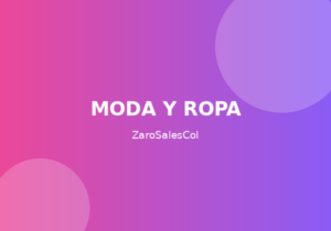 Moda y Ropa