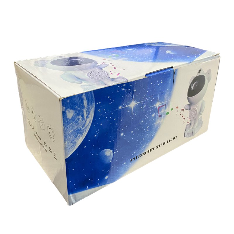 Lampara proyector + Parlante Astronauta control remoto YH-001
