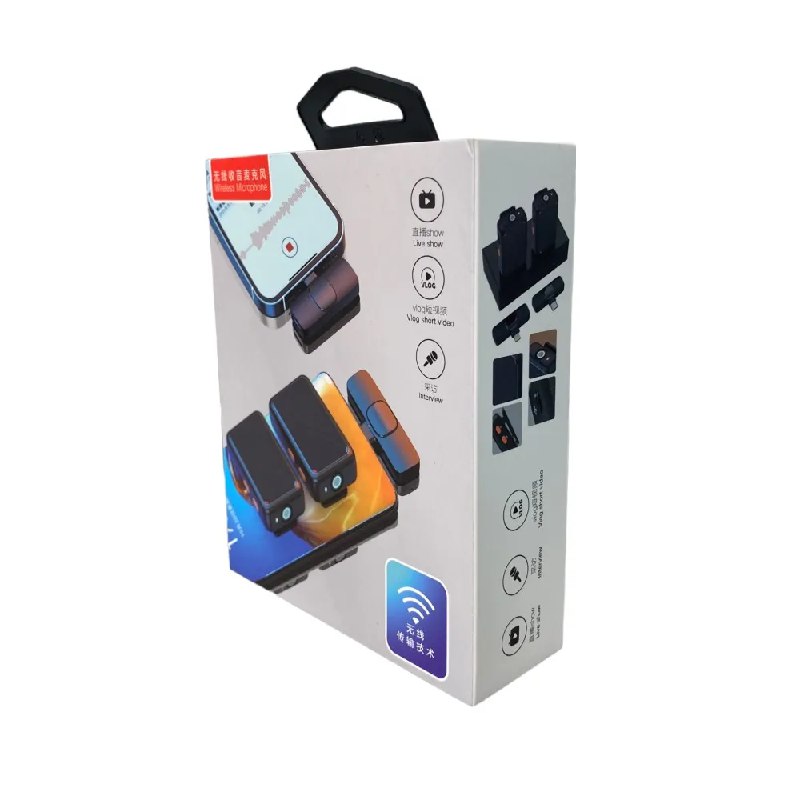 Micrófono Solapa Para iPhone Inalámbrico Para Celular K65