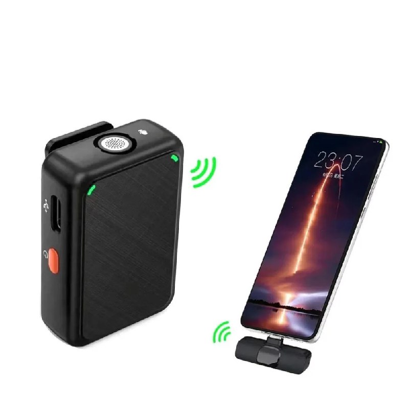 Micrófono Solapa Para iPhone Inalámbrico Para Celular K65