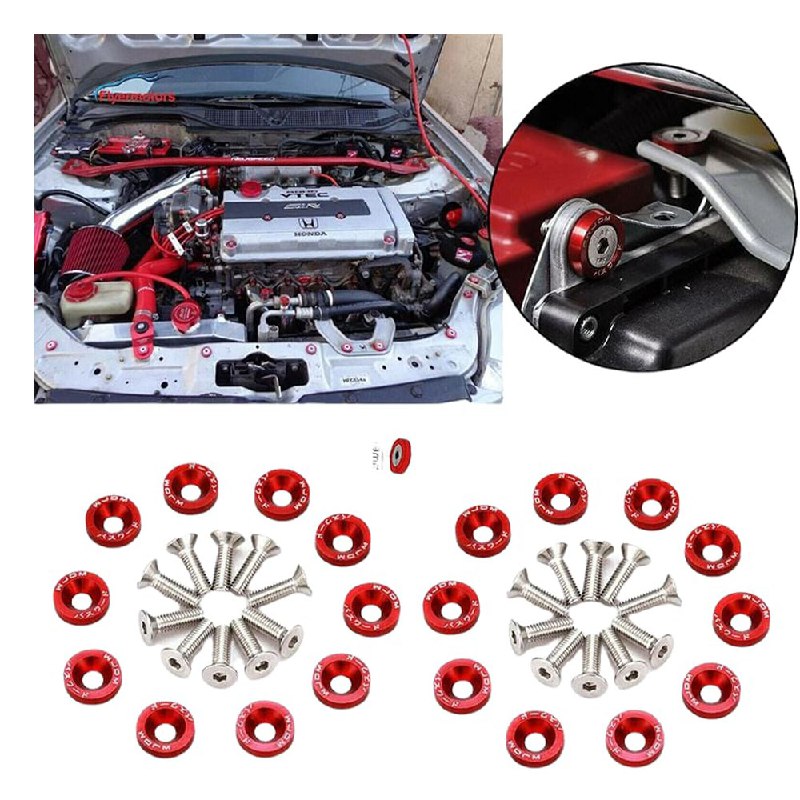 Tornillos De Lujo Para Carros Y Motos Universales Set X 10
