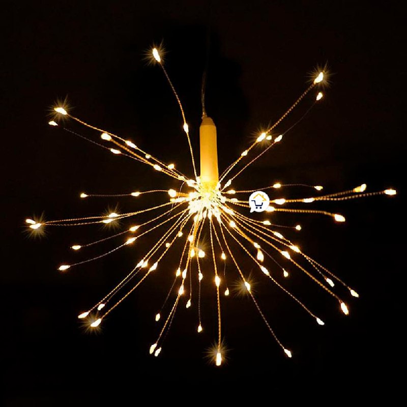 Luces Micro Led Fuegos Artificiales 3 Metros Navidad