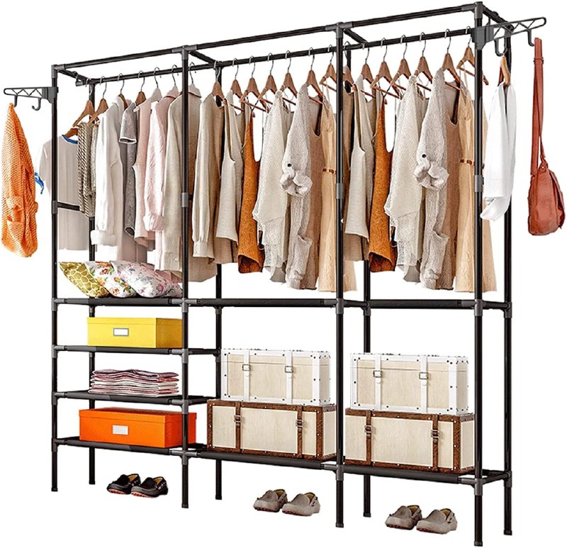 Organizador De Metal Para Ropa Estante