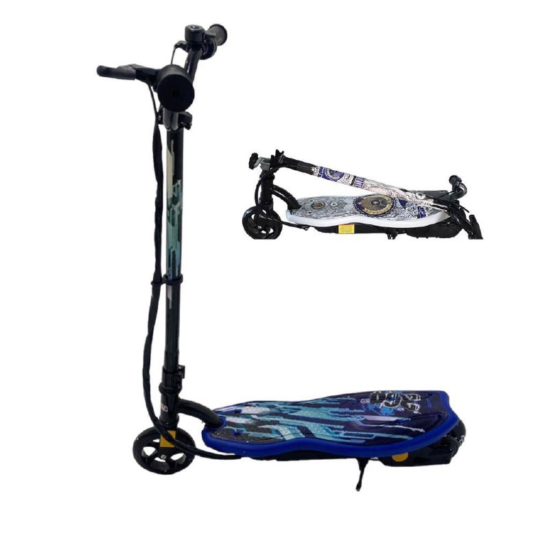 Patineta Eléctrica Scooter Monopatín Para Niños de 5 a 15 Años Plegable