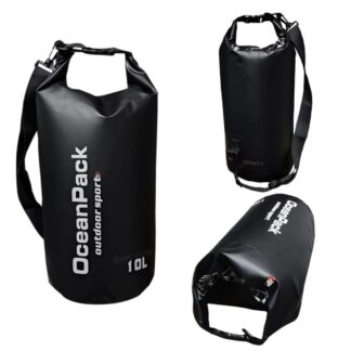 Bolsa Impermeable Ocean Pack Mochila Pvc 10 L Negro