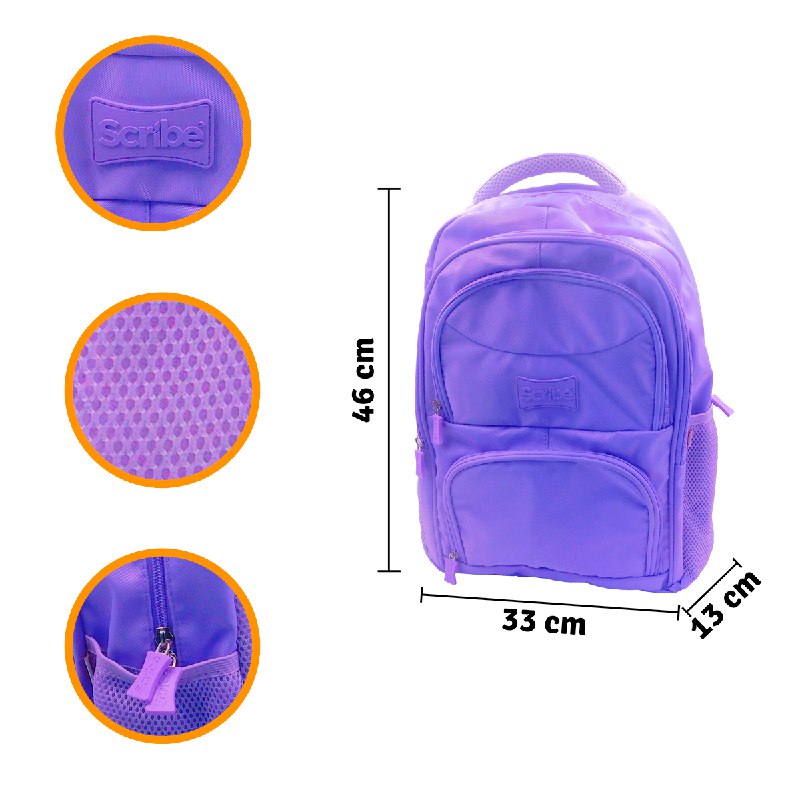 Morral Impermeable Laptop Mochila 4 Bolsillos Viaje Transpirable