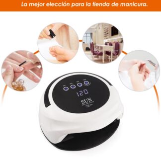 Lampara Secadora Uñas 98w Profesional Pantalla Temporizador