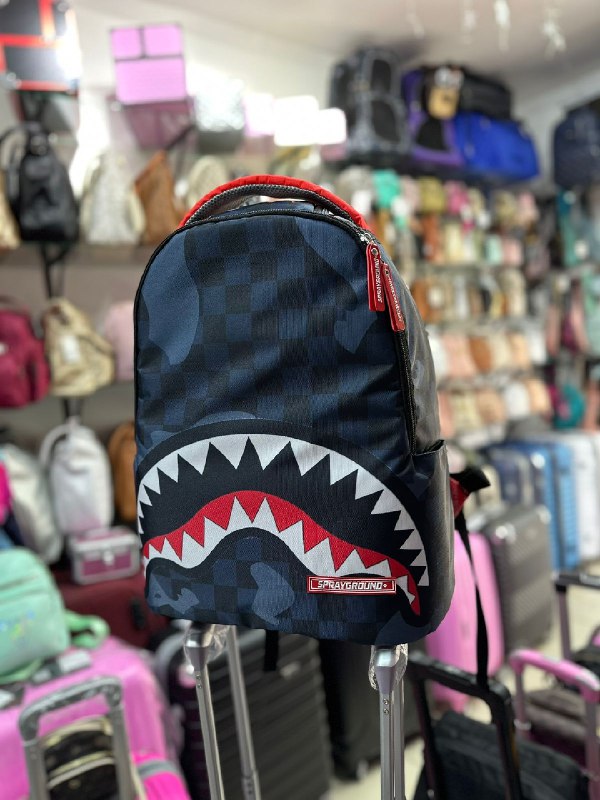 Morral sprayground cuadros