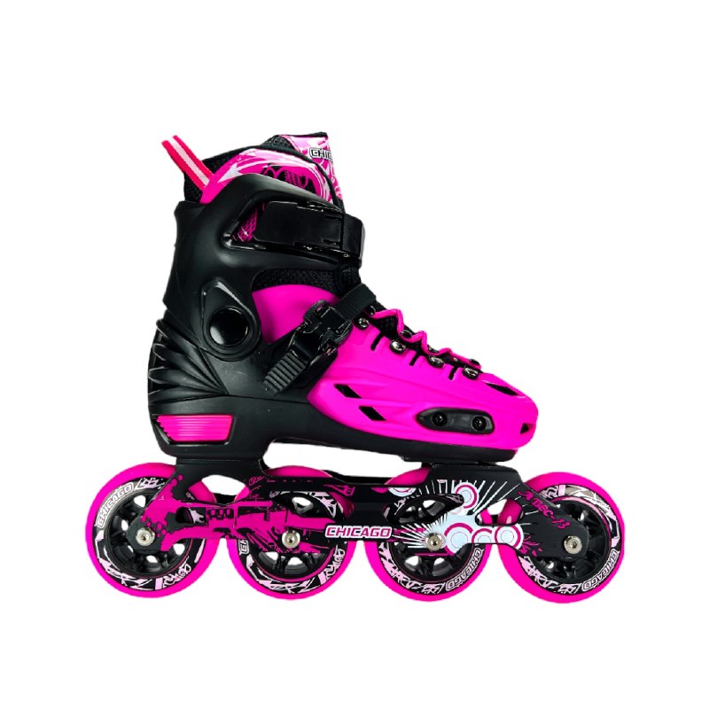 PATINES LINEA SEMIPROFESIONALES CHICAGO MAGIC CON CASCO PROFESIONAL Y PROTECCIONES