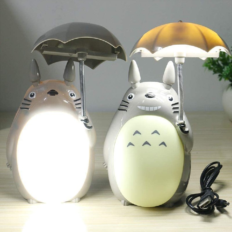 LÁMPARAS DE ANIME RECARGABLES – PIKACHU Y TOTORO