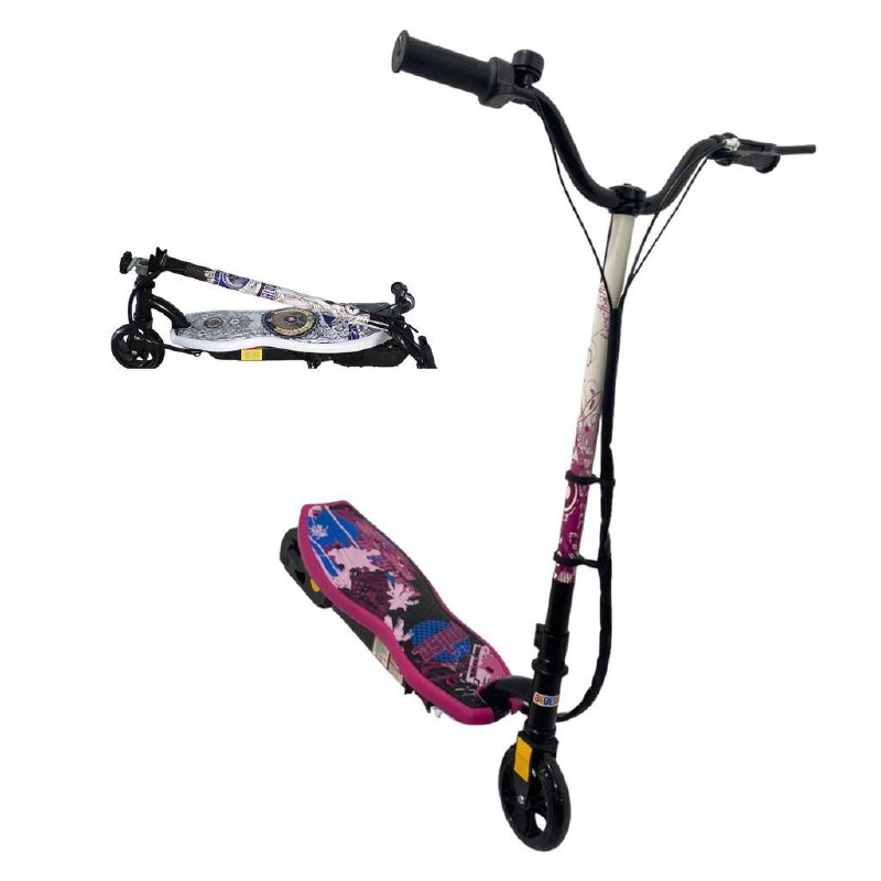 Patineta Eléctrica Scooter Monopatín Para Niños de 5 a 15 Años Plegable