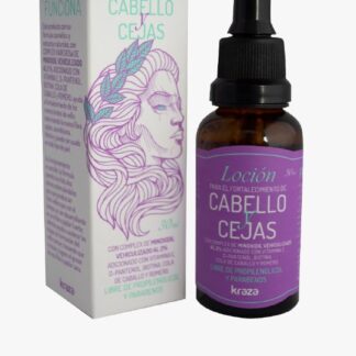 Tonico Minoxidil crecimiento de cabello y cejas Mujer x2