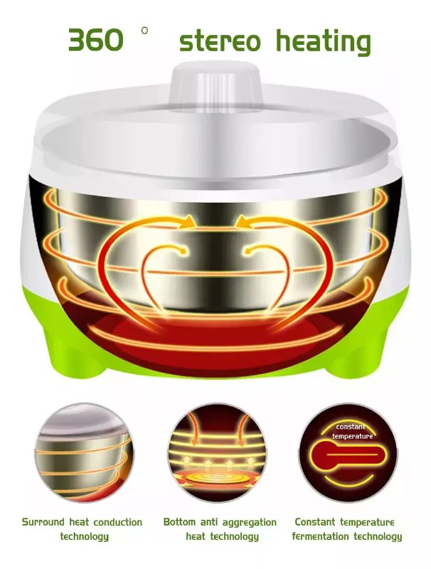 Maquina Automática Para Hacer Yogurt