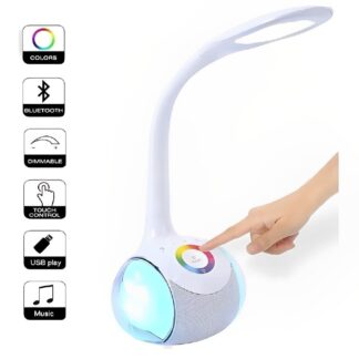 Lampara Led Con Parlante Bluetooth Multicolor Táctil !