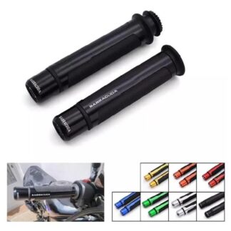Manilares Grips Barracuda Moto Universal Con Pesa