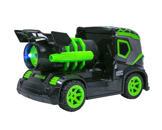 Camion Control Remoto Con Luces Y Humo Recargable
