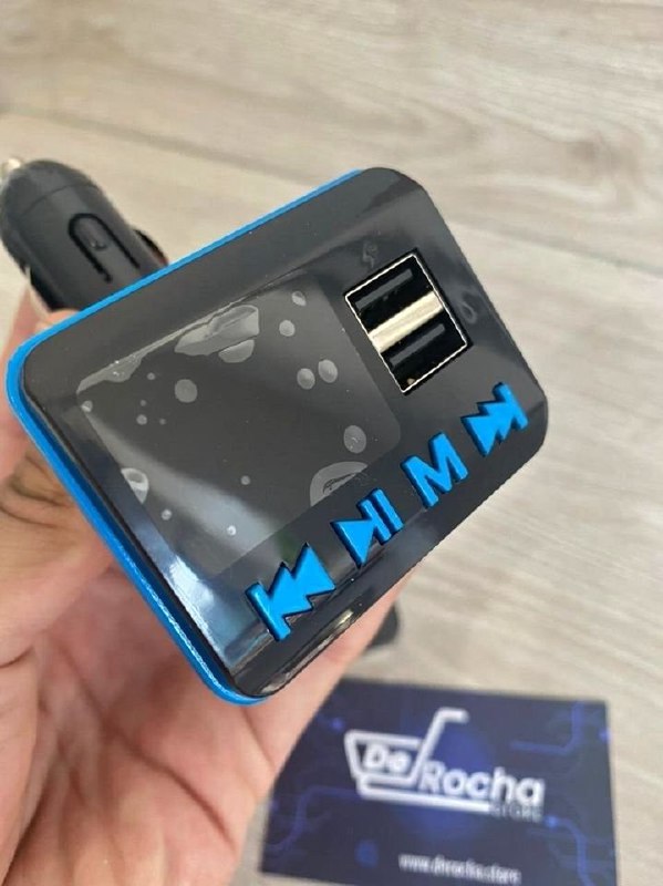 Modulador Carro Mp3 Fm Transmisor Usb T-flash Stereo