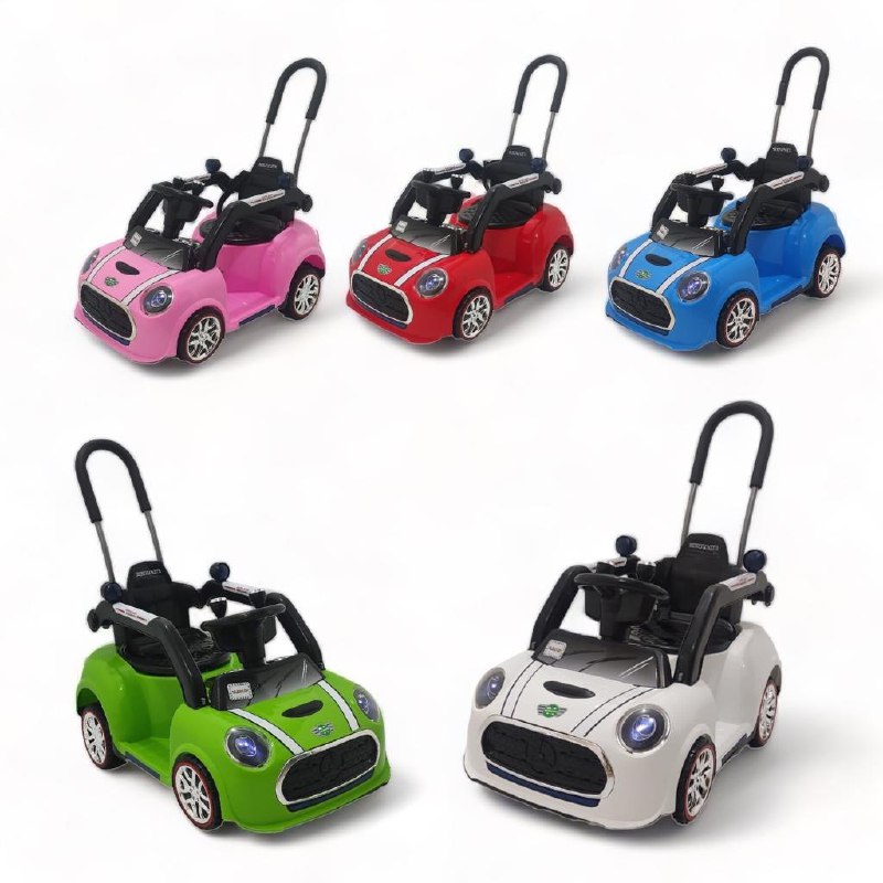 Carro Paseador Montable Niño C/Remoto Usb 1 a 4 Años Electrico