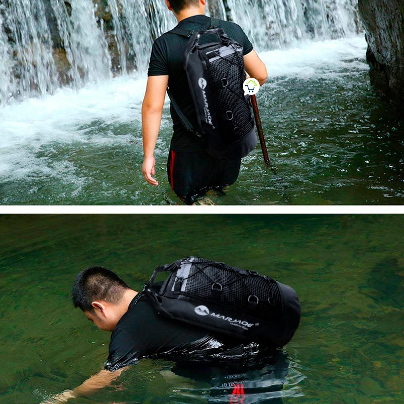 Bolso Impermeable 25L Ocean pack Deportes Mochila Pesca